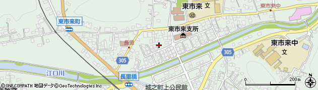 長里団地公園周辺の地図