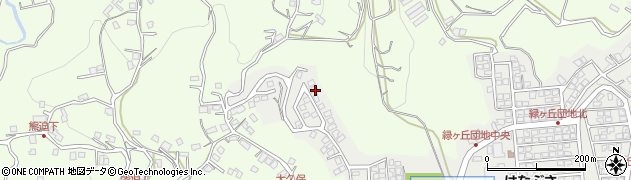 鹿児島県鹿児島市緑ケ丘町51周辺の地図