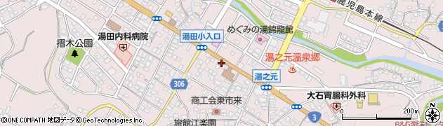 第一交通株式会社　湯之元営業所周辺の地図