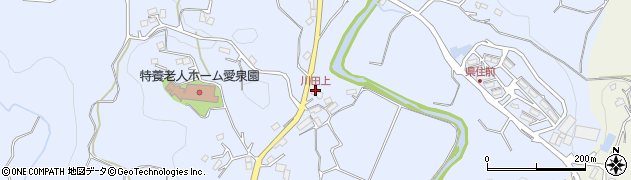川田上周辺の地図