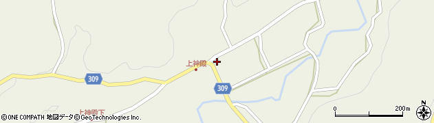 鹿児島県日置市伊集院町上神殿2238周辺の地図