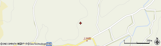 鹿児島県日置市伊集院町上神殿2257周辺の地図