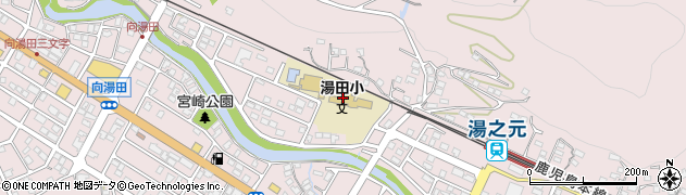 鹿児島県日置市東市来町湯田4046周辺の地図