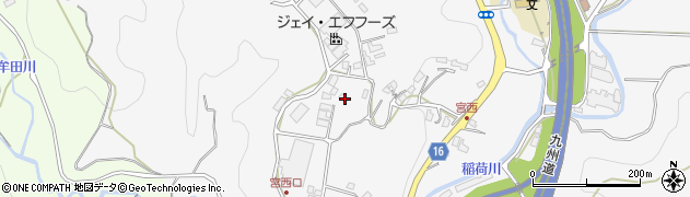 鹿児島県鹿児島市宮之浦町1061周辺の地図