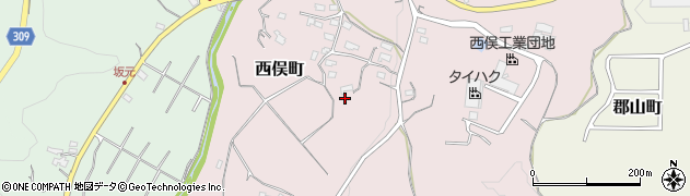 鹿児島県鹿児島市西俣町1261周辺の地図