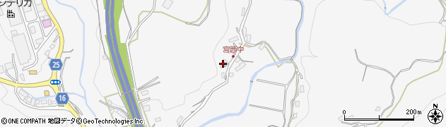 鹿児島県鹿児島市宮之浦町1937周辺の地図