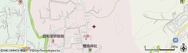 鹿児島県鹿児島市西俣町1350周辺の地図