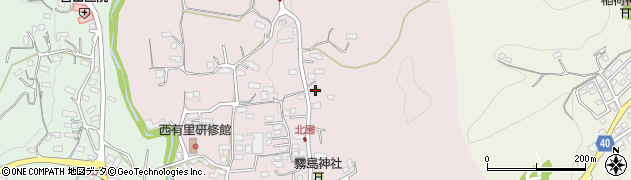 鹿児島県鹿児島市西俣町1351周辺の地図