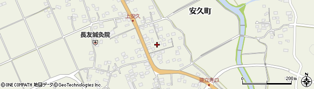 宮崎県都城市安久町4646周辺の地図