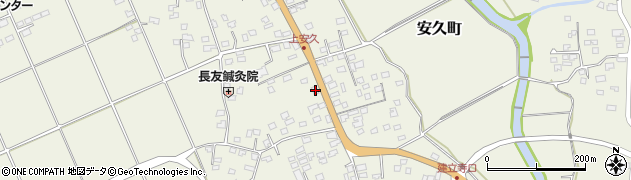 宮崎県都城市安久町4643周辺の地図