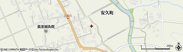 宮崎県都城市安久町4654周辺の地図