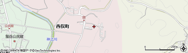 鹿児島県鹿児島市西俣町1459周辺の地図