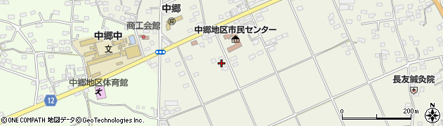 宮崎県都城市安久町6636周辺の地図