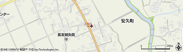 宮崎県都城市安久町4674周辺の地図