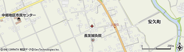 宮崎県都城市安久町4705周辺の地図