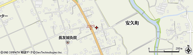 宮崎県都城市安久町4673周辺の地図