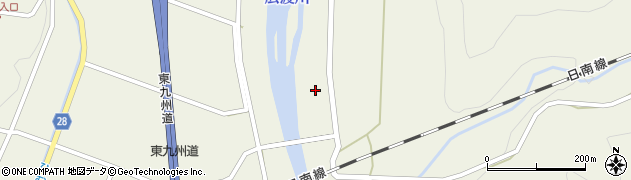 広渡川周辺の地図