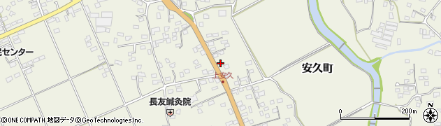 宮崎県都城市安久町4676周辺の地図