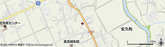 宮崎県都城市安久町4700周辺の地図