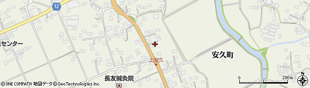 宮崎県都城市安久町4677周辺の地図
