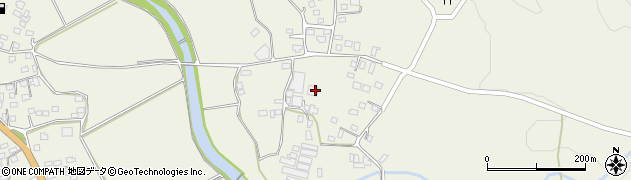 宮崎県都城市安久町1345周辺の地図