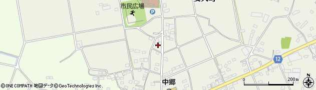 宮崎県都城市安久町6882周辺の地図
