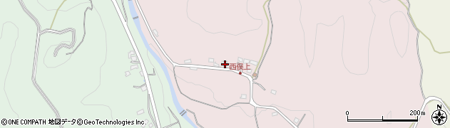 鹿児島県鹿児島市西俣町1605周辺の地図