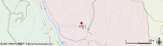 鹿児島県鹿児島市西俣町1603周辺の地図