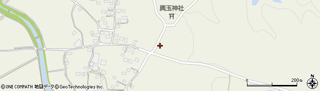 宮崎県都城市安久町3050周辺の地図