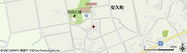 宮崎県都城市安久町6914周辺の地図