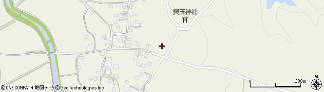 宮崎県都城市安久町2951周辺の地図