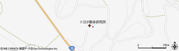 株式会社トヨタ車体研究所　設計周辺の地図