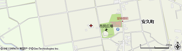 宮崎県都城市安久町5808周辺の地図