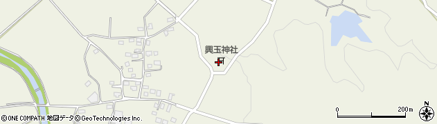 宮崎県都城市安久町2955周辺の地図