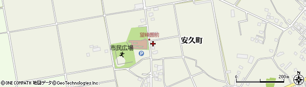 宮崎県都城市安久町5682周辺の地図