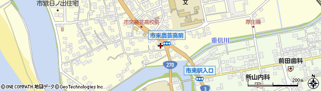 大和屋食堂周辺の地図