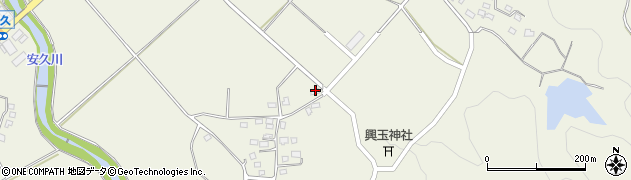 宮崎県都城市安久町2794周辺の地図