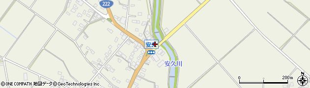 宮崎県都城市安久町384周辺の地図