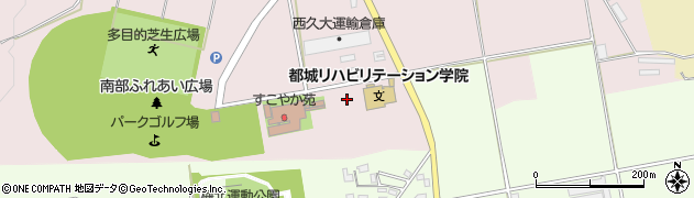 宮崎県都城市大岩田町5822周辺の地図
