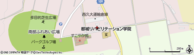 宮崎県都城市大岩田町5791周辺の地図