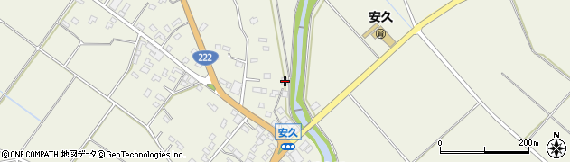 宮崎県都城市安久町381周辺の地図