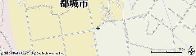 宮崎県都城市安久町6091周辺の地図