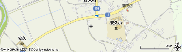 宮崎県都城市安久町2684周辺の地図