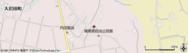 宮崎県都城市大岩田町5726周辺の地図