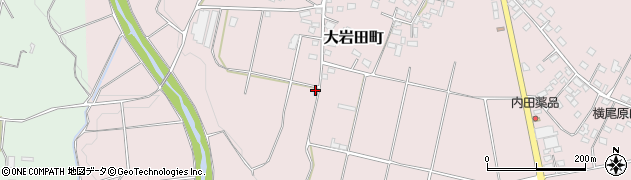 宮崎県都城市大岩田町6376周辺の地図