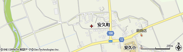 宮崎県都城市安久町2292周辺の地図
