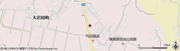 宮崎県都城市大岩田町5750周辺の地図