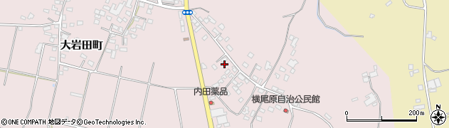 宮崎県都城市大岩田町5749周辺の地図