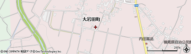 宮崎県都城市大岩田町6007周辺の地図