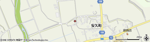 宮崎県都城市安久町2298周辺の地図